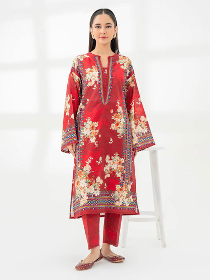 2 Piece Khaddar Suit-Printed (Pret)