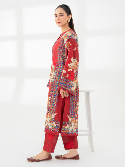 2 Piece Khaddar Suit-Printed (Pret)