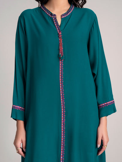 Stone Co-ord Set- Embroidered