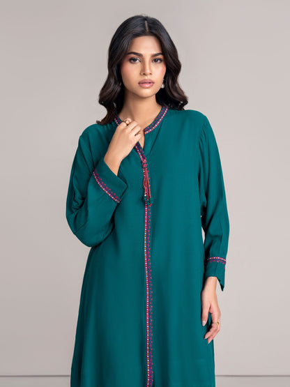 Stone Co-ord Set- Embroidered