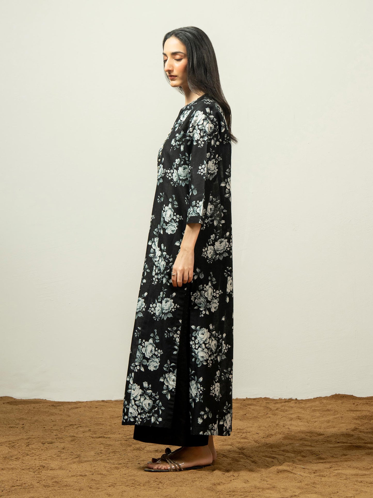 Khaddar Shirt-Printed (Pret)