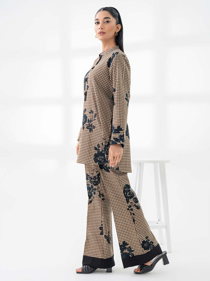 Khaddar Co-Ord Set-Printed (Pret)