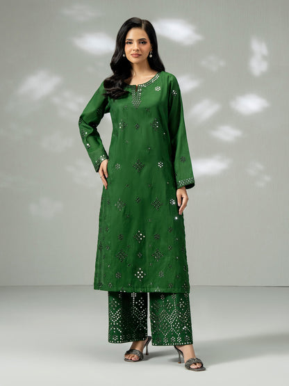 2 Piece Moonlight Suit- Embroidered (Pret)