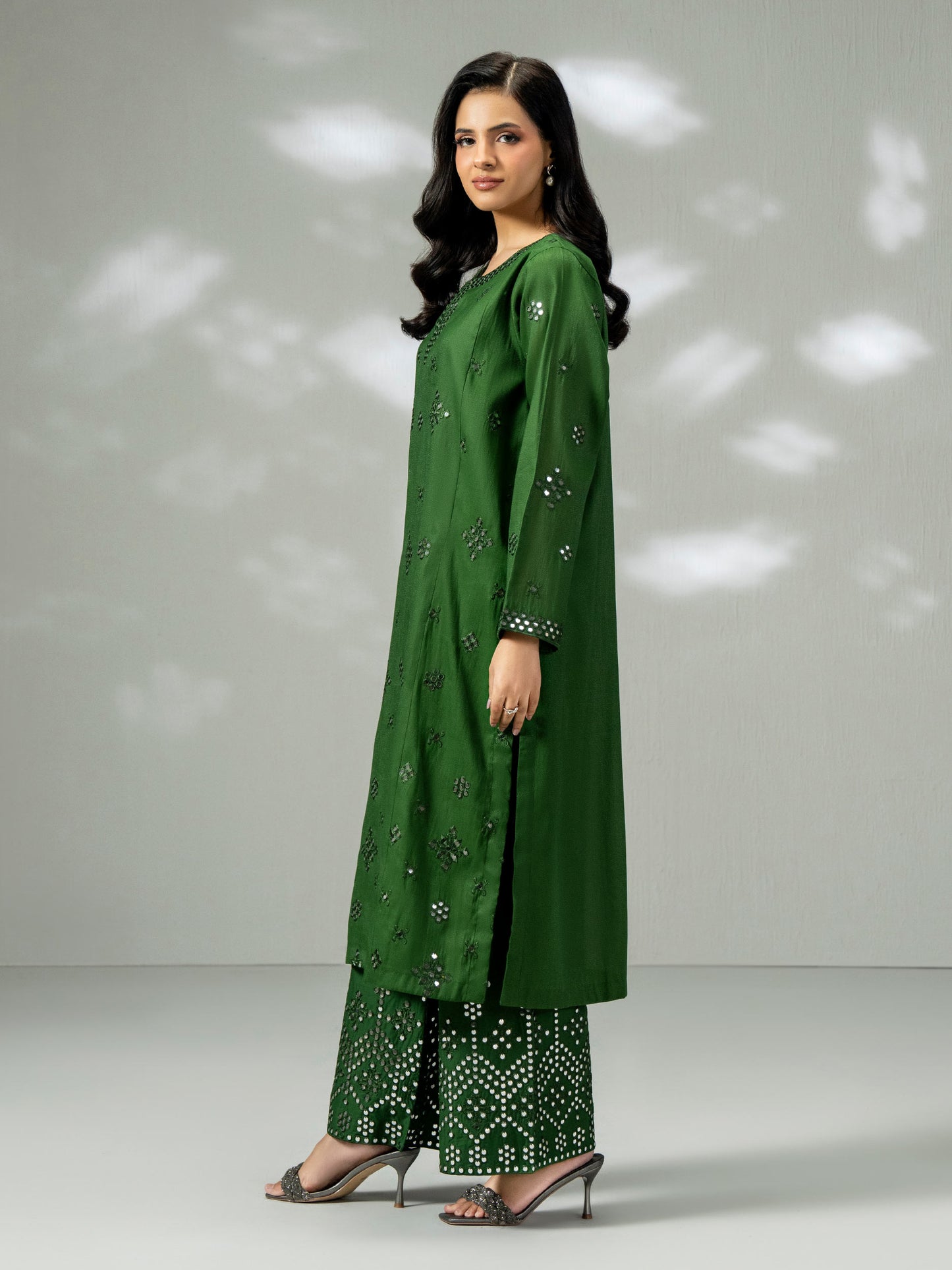 2 Piece Moonlight Suit- Embroidered (Pret)