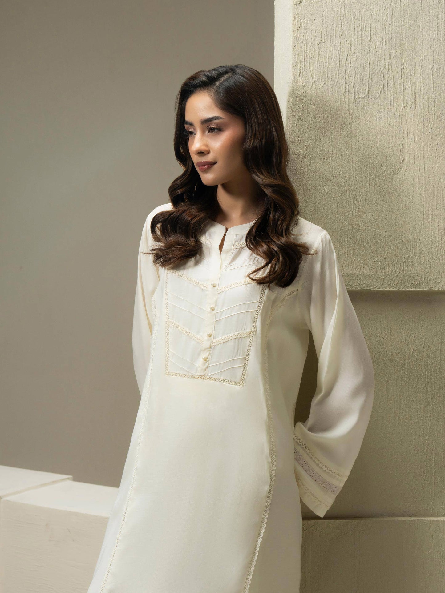 2 Piece Viscose Suit-Dyed (Pret)