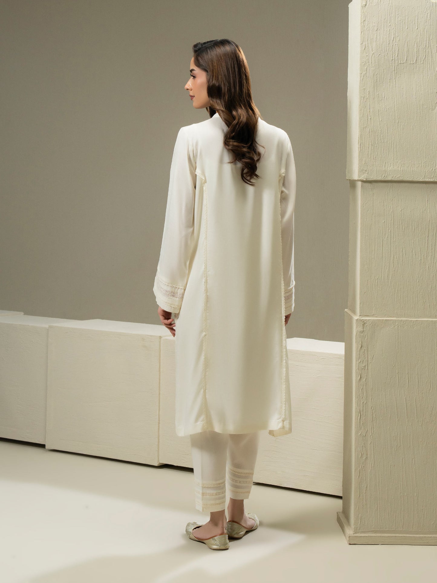 2 Piece Viscose Suit-Dyed (Pret)