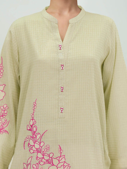 Lawn Shirt-Embroidered (Pret)