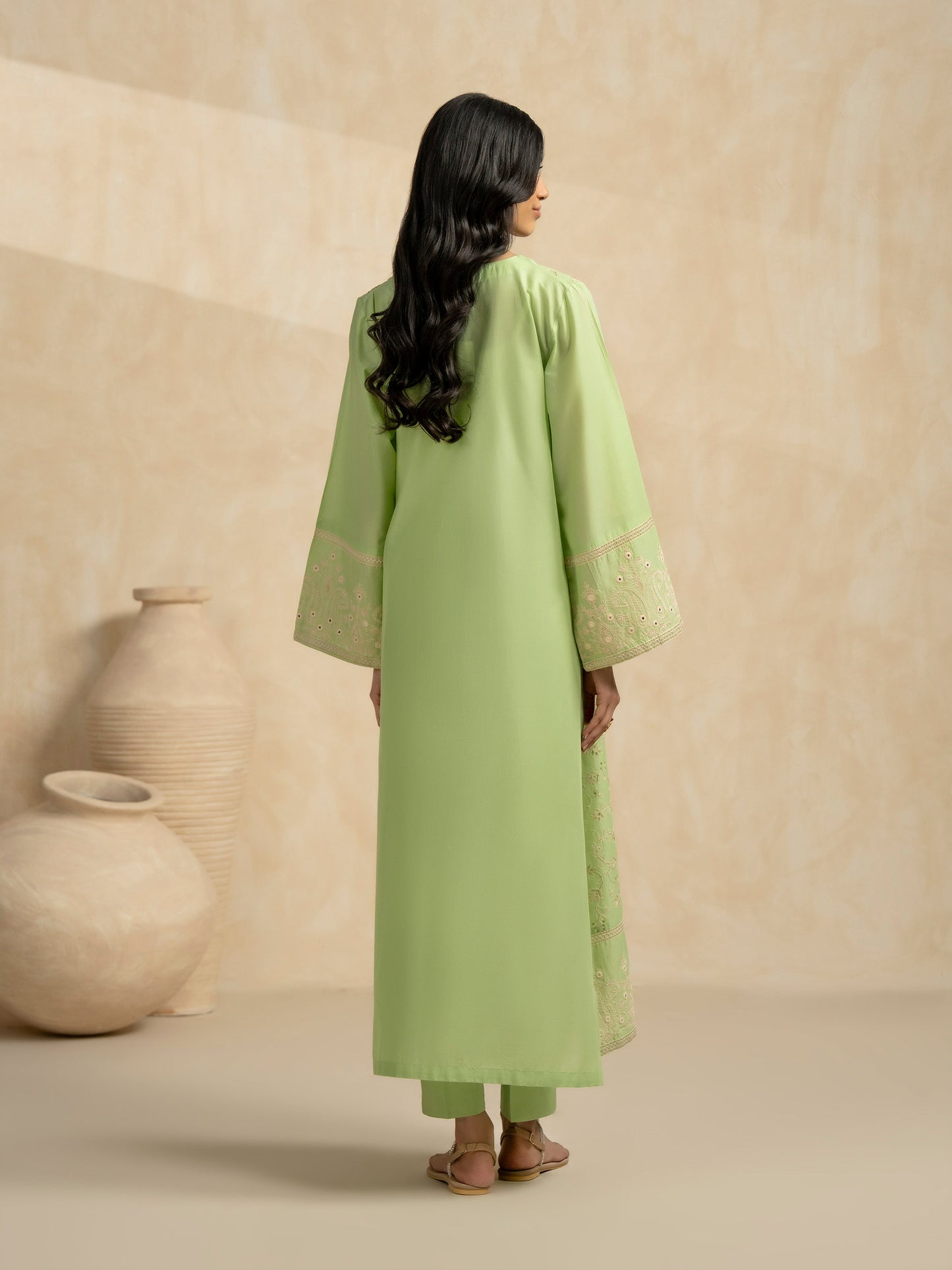 2 Piece Lawn Suit-Embroidered (Pret)