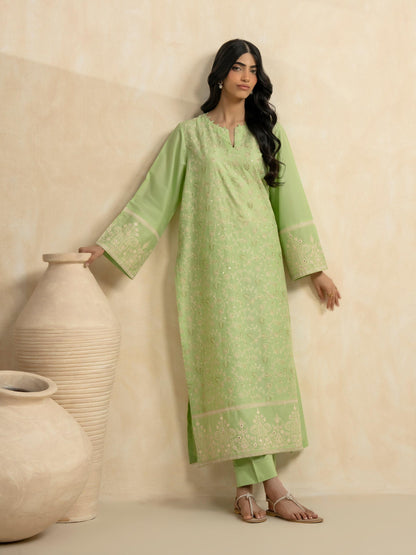 2 Piece Lawn Suit-Embroidered (Pret)