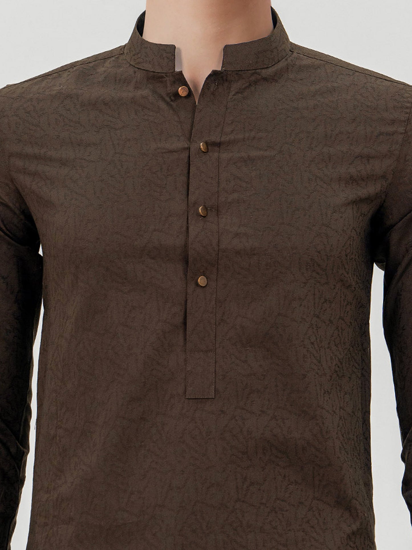 Self Jacquard Suit