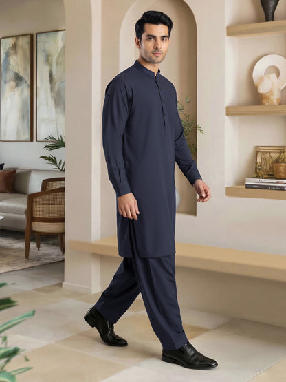Wash & Wear Suit- Embroidered