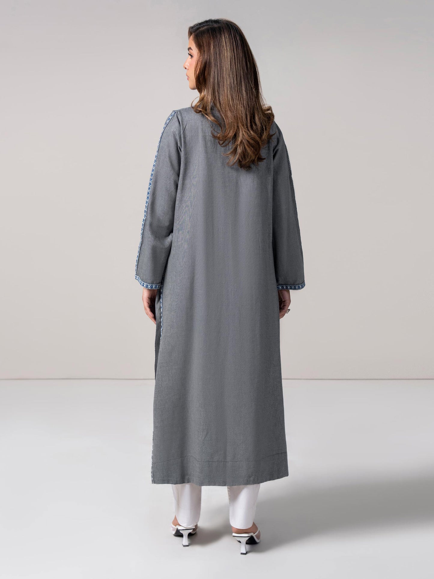 Yarn Dyed Shirt-Embroidered (Pret)