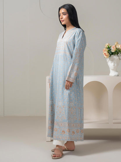 Lawn Shirt-Paste Print (Pret)