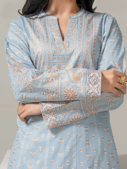 Lawn Shirt-Paste Print (Pret)