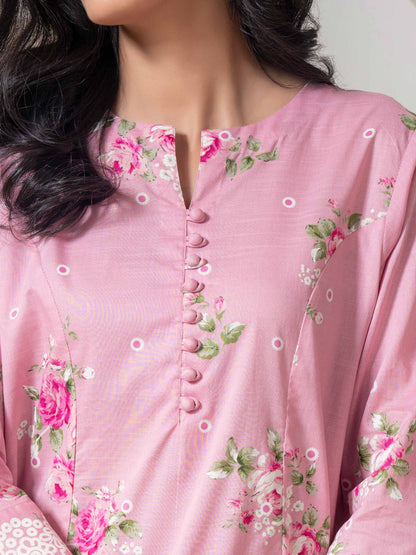 2 Piece Lawn Suit-Paste-Print (Pret)