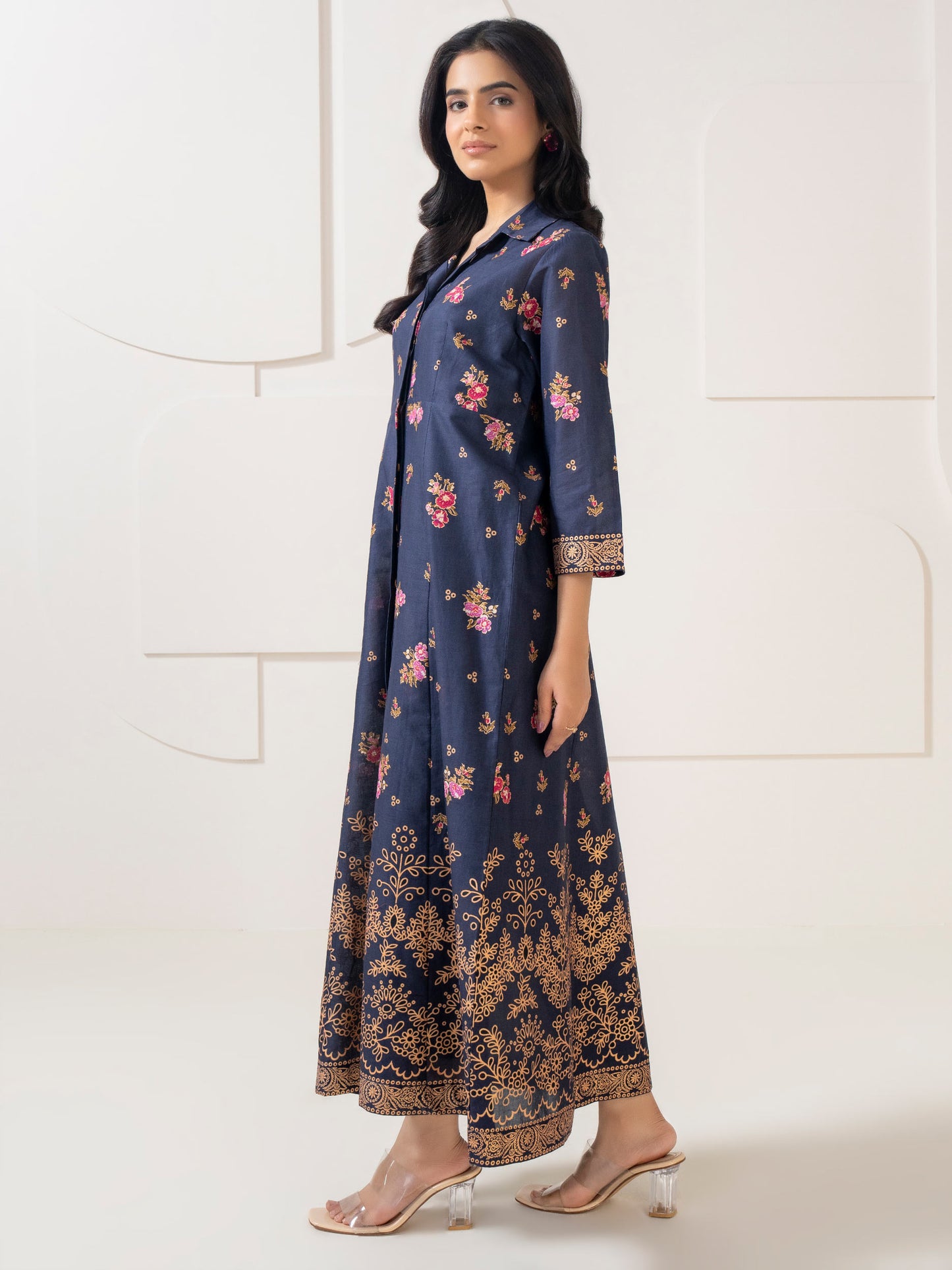 Lawn Frock-Paste Print (Pret)