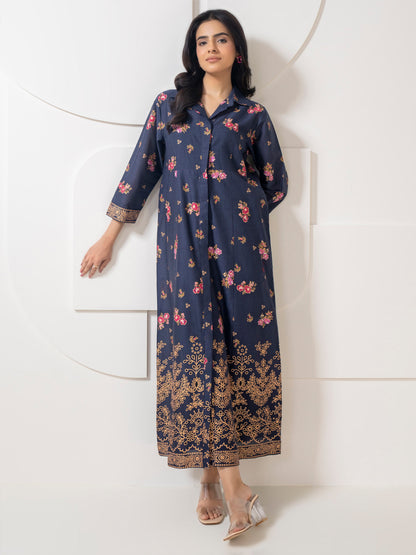 Lawn Frock-Paste Print (Pret)