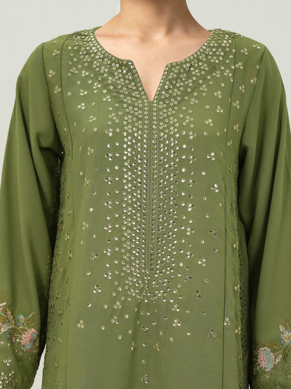 2 Piece Grip Suit- Embroidered (Pret)