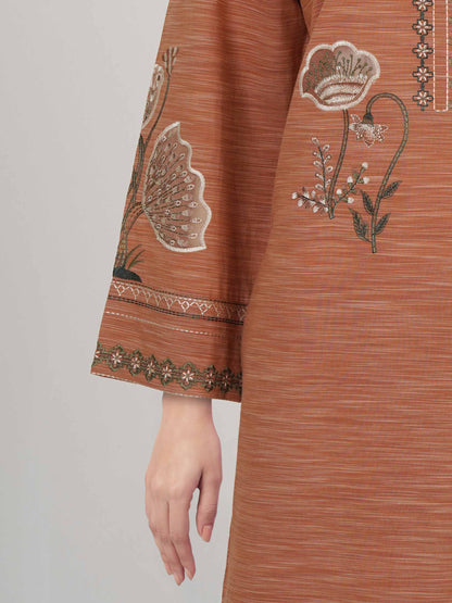 2 Piece Yarn Dyed Suit- Embroidered (Pret)