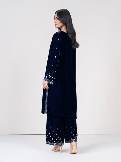 2 Piece Velvet Suit (Pret)