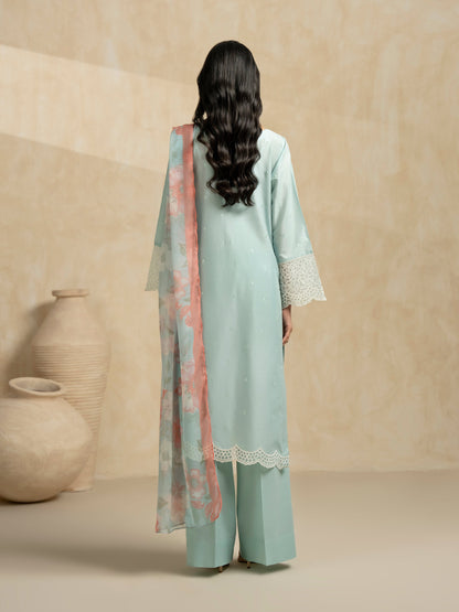 3 Piece Lawn Suit-Embroidered (Pret)