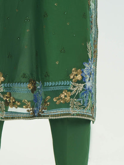 3 Piece Lawn Suit- Embroidered (Pret)