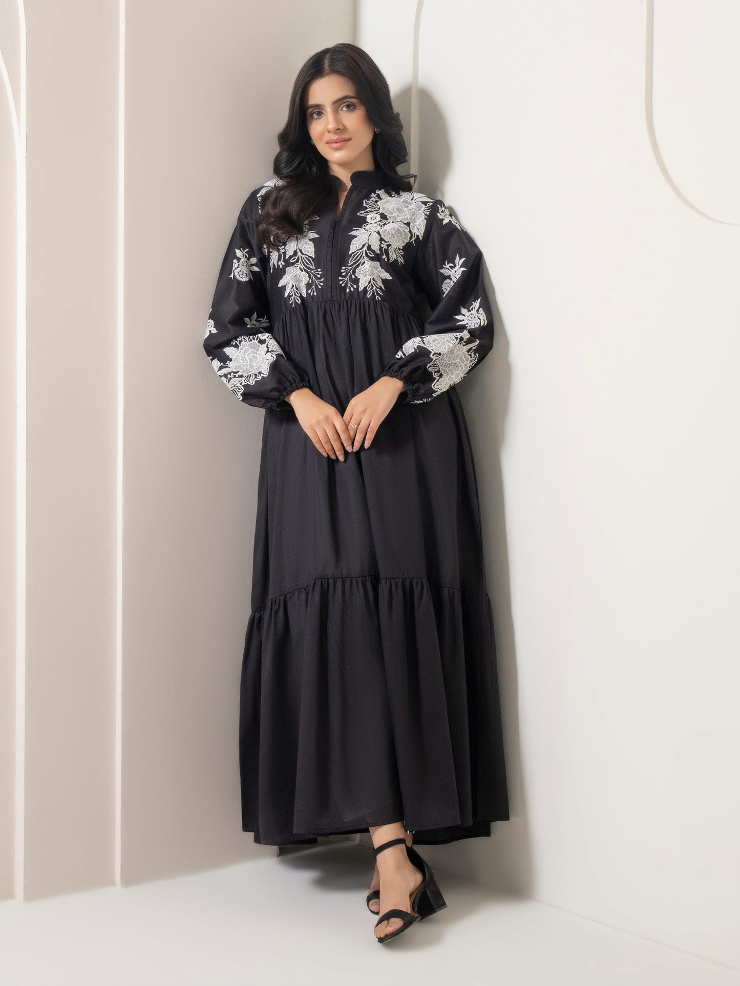Lawn Frock-Embroidered (Pret)
