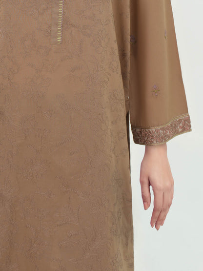 2 Piece Cambric Suit- Embroidered (Pret)