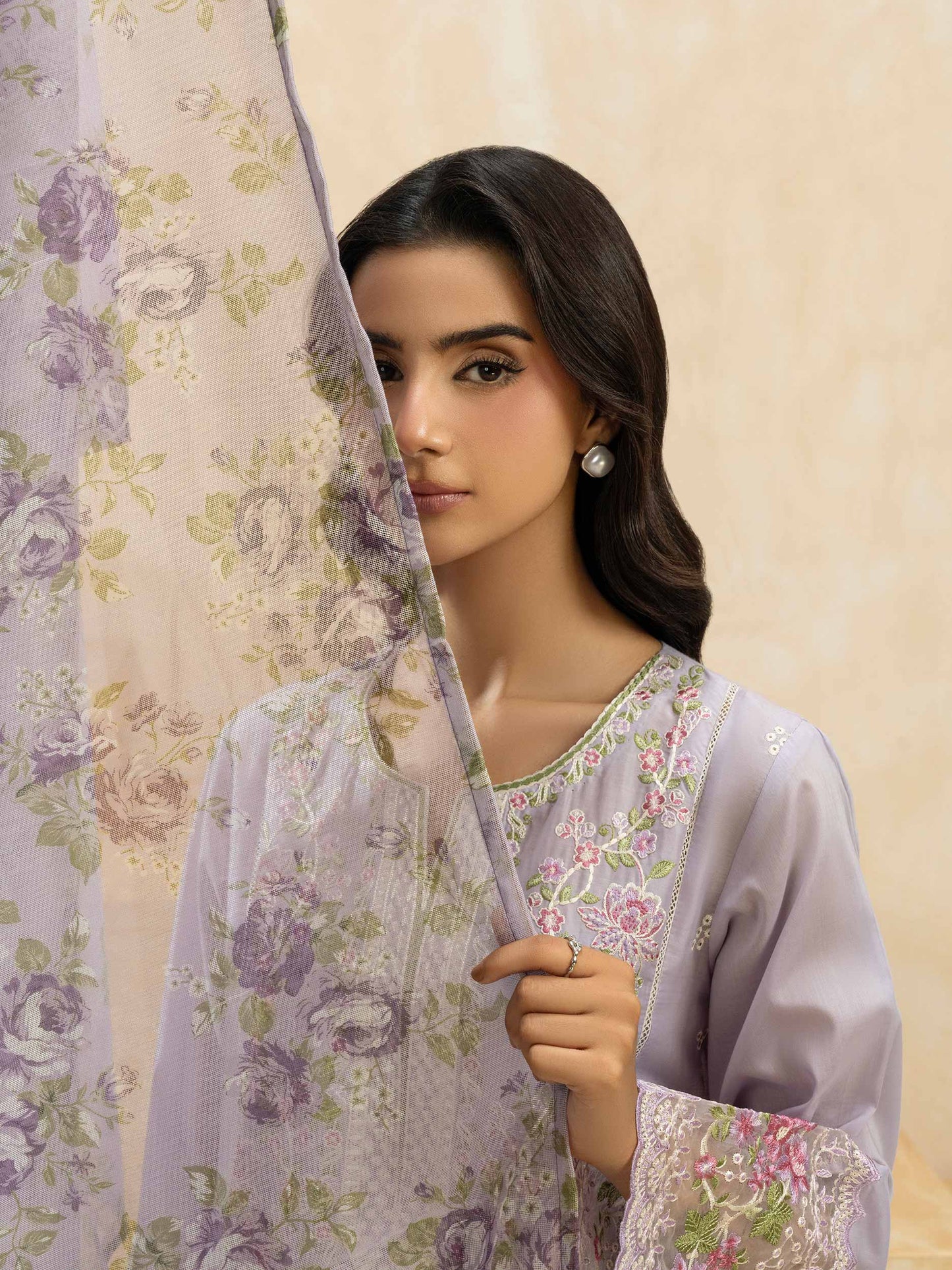 2 Piece Lawn Suit-Embroidered (Pret)