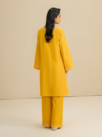 2 Piece Dobby Suit-Embroidered (Pret)