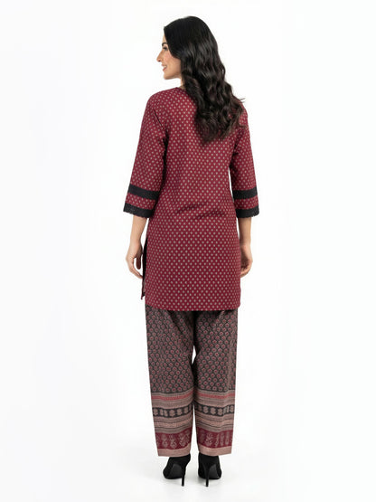 2 Piece Lawn Suit- Embroidered (Pret)