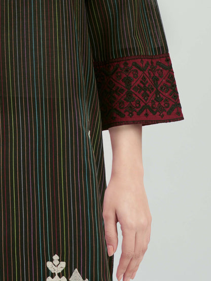 Yarn Dyed Shirt- Embroidered (Pret)