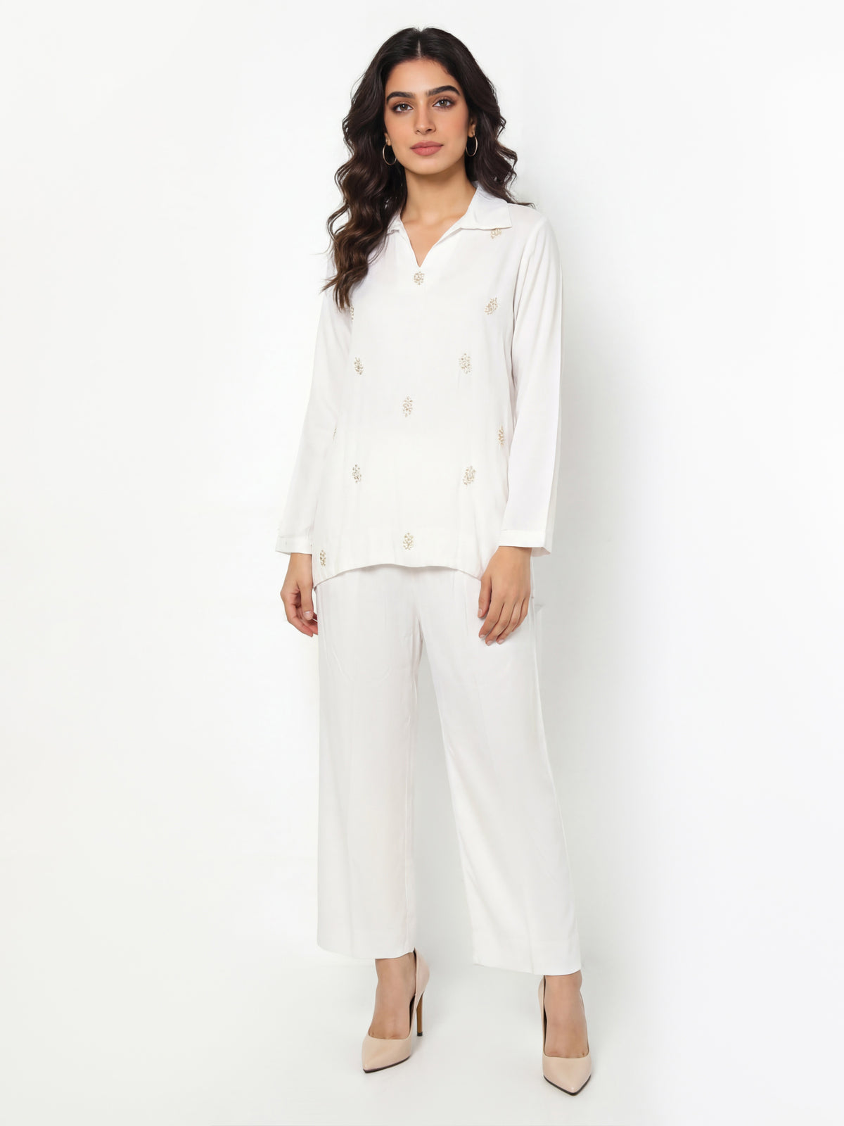 Viscose Co-ord set- Embellished