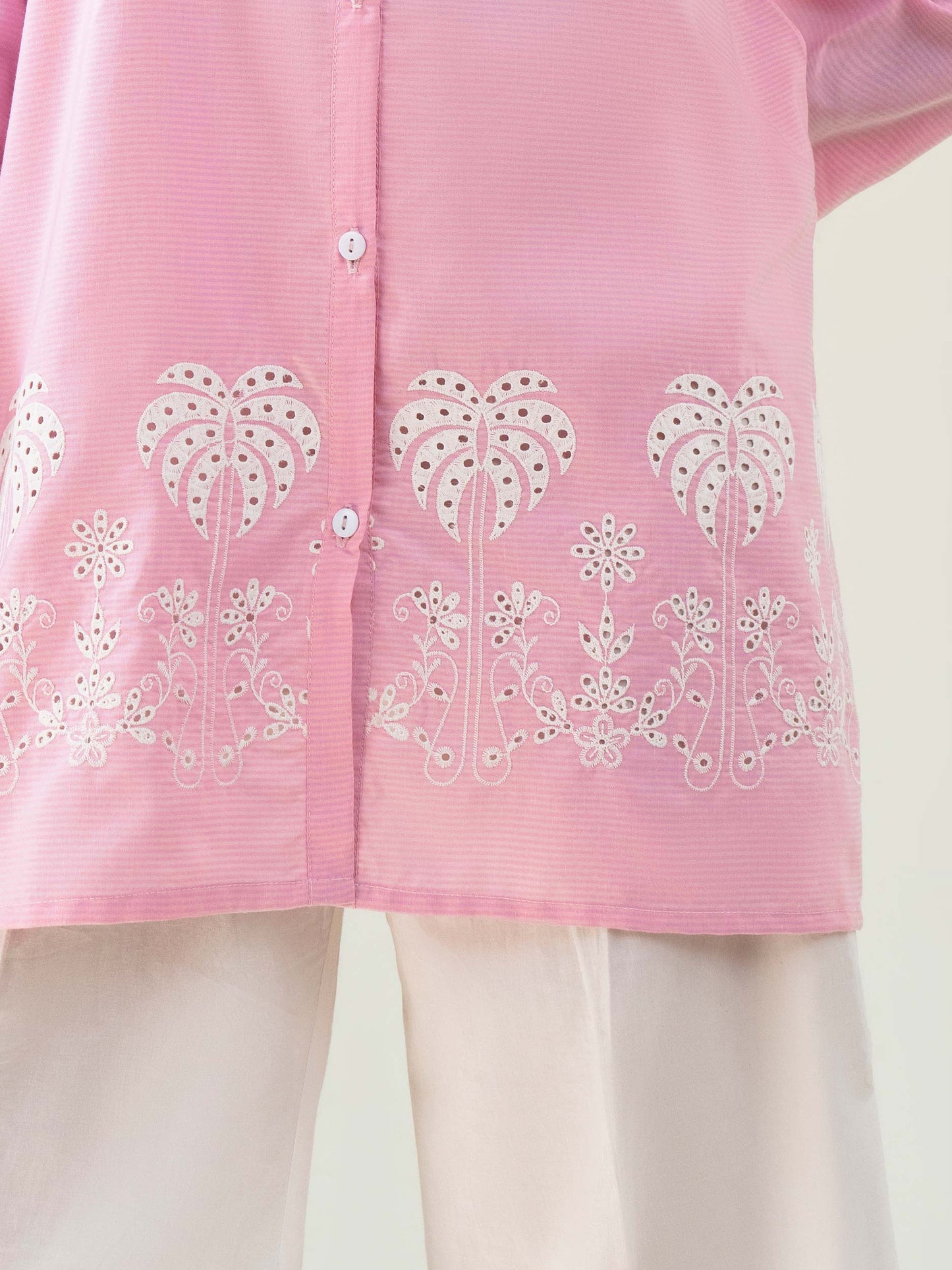 Embroidered Grip Top