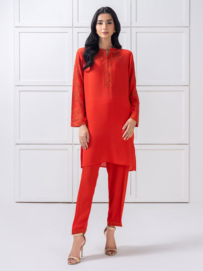 Grip Co-ord Set-Embroidered