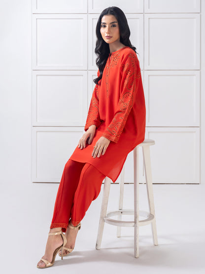 Grip Co-ord Set-Embroidered