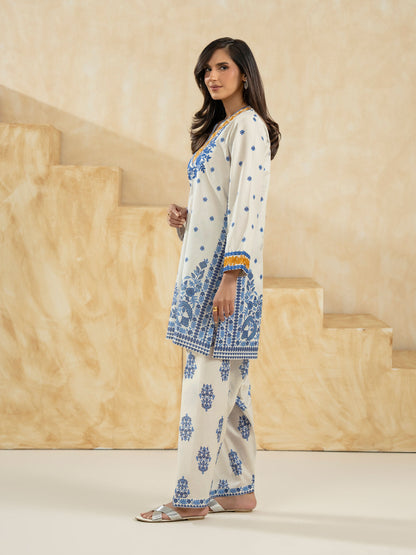 2 Piece Lawn Suit-Embroidered (Pret)