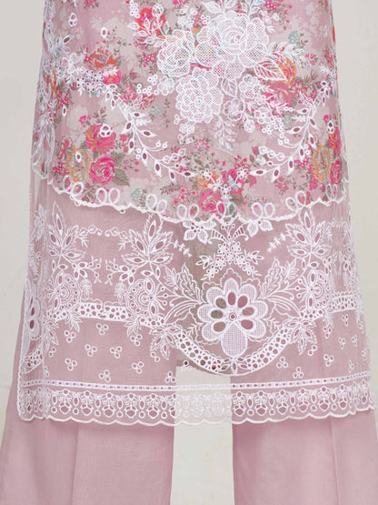 3 Piece Lawn Suit- Embroidered (Pret)