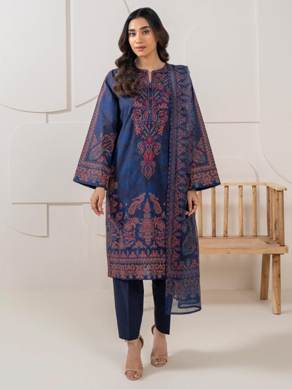 3 Piece Lawn Suit-Embroidered  (Pret)