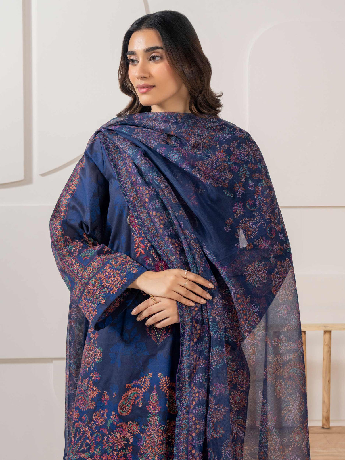 3 Piece Lawn Suit-Embroidered  (Pret)