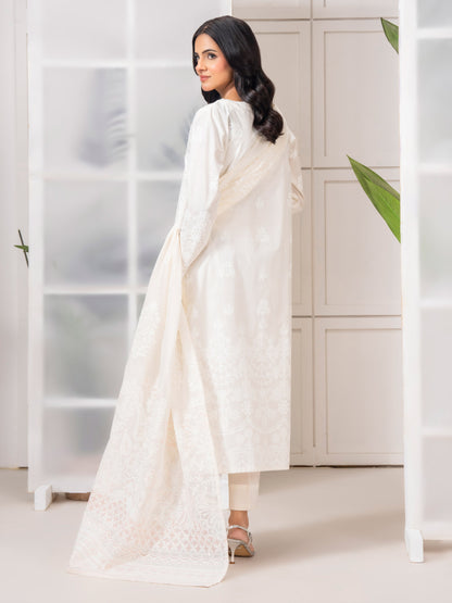 3 Piece Lawn Suit-Embroidered (Pret)
