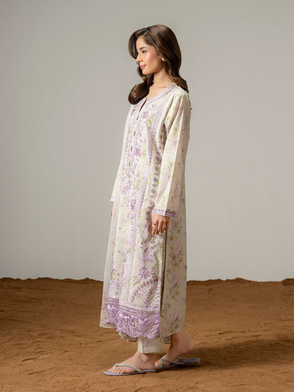 3 Piece Lawn Suit-Embroidered (Pret)