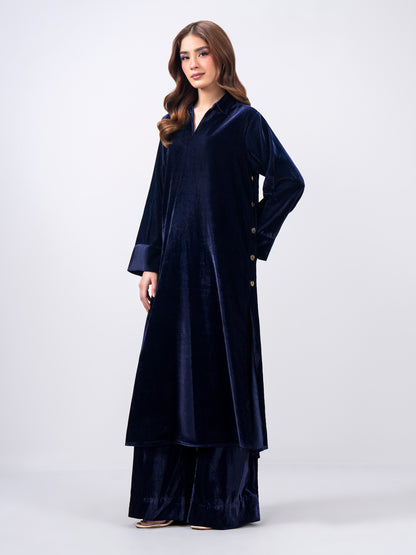 2 Piece Velvet Suit (Pret)