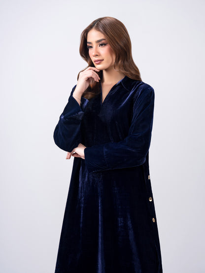 2 Piece Velvet Suit (Pret)