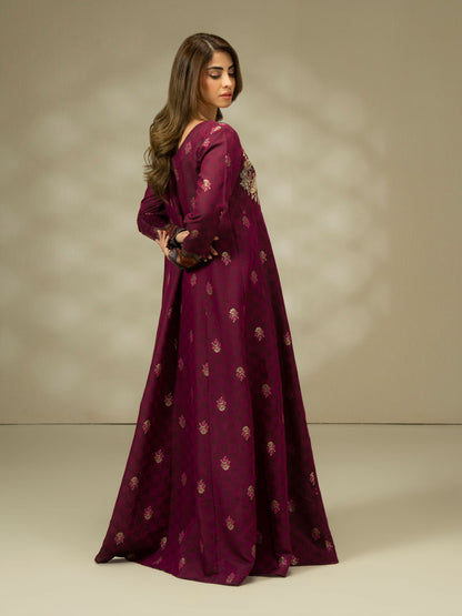 Jacquard Shirt-Embroidered (Pret)