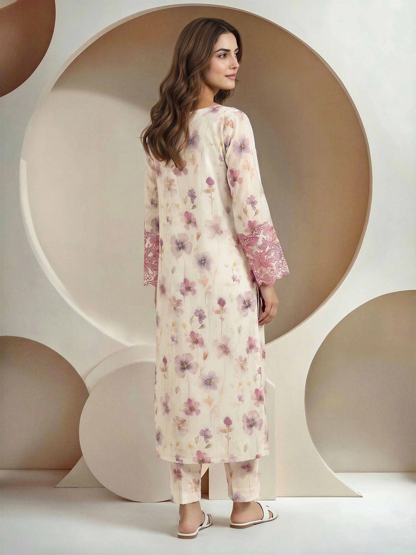 2 Piece Grip Suit- Embroidered (Pret)