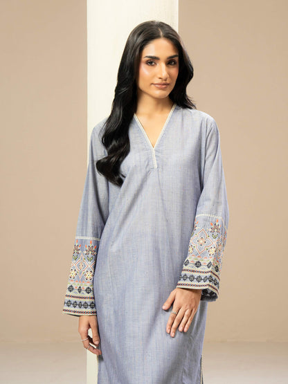 2 Piece Yarn Dyed Suit- Embroidered (Pret)