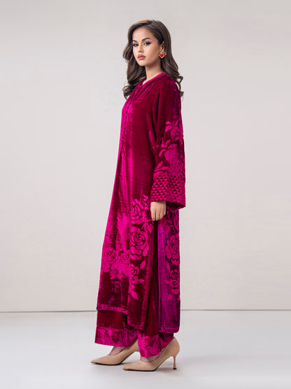 2-Piece Velvet Suit