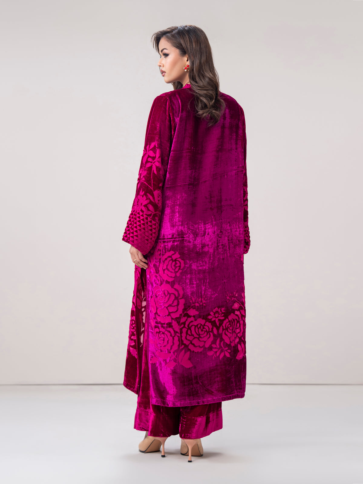 2-Piece Velvet Suit