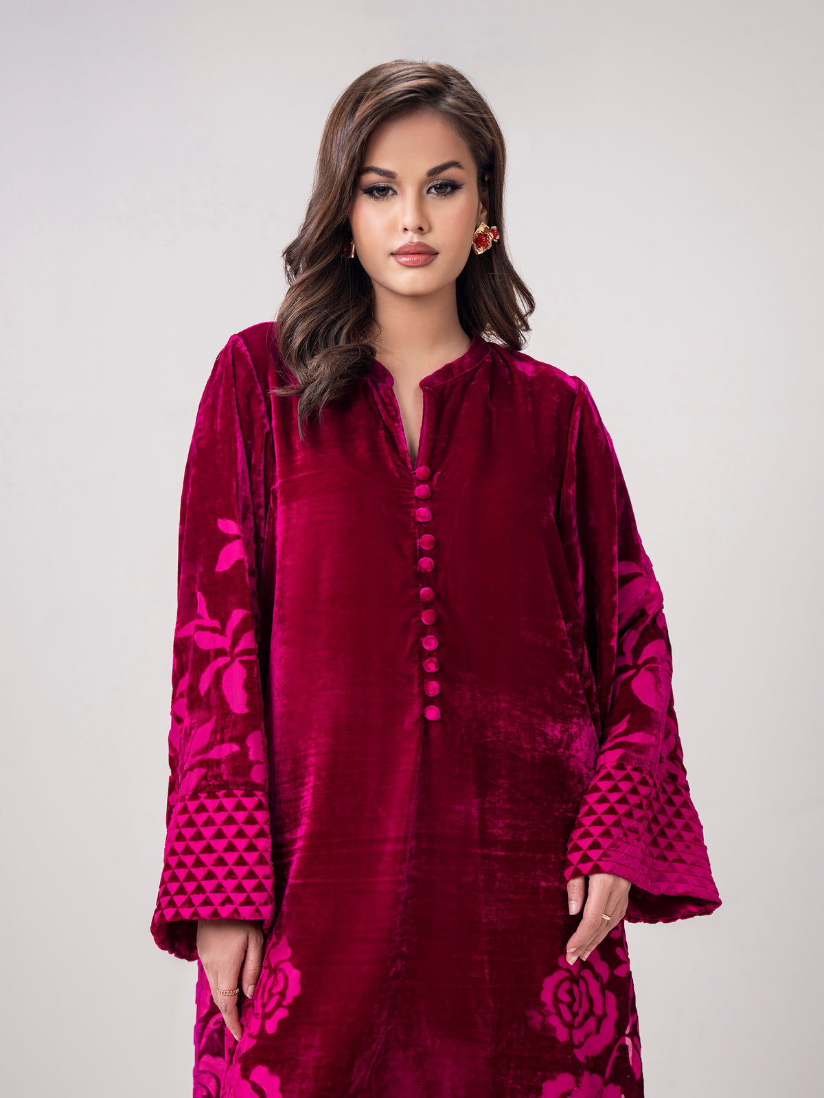 2-Piece Velvet Suit